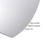 Right Side White Mirror Glass for Hyundai Tucson (2016–2021)