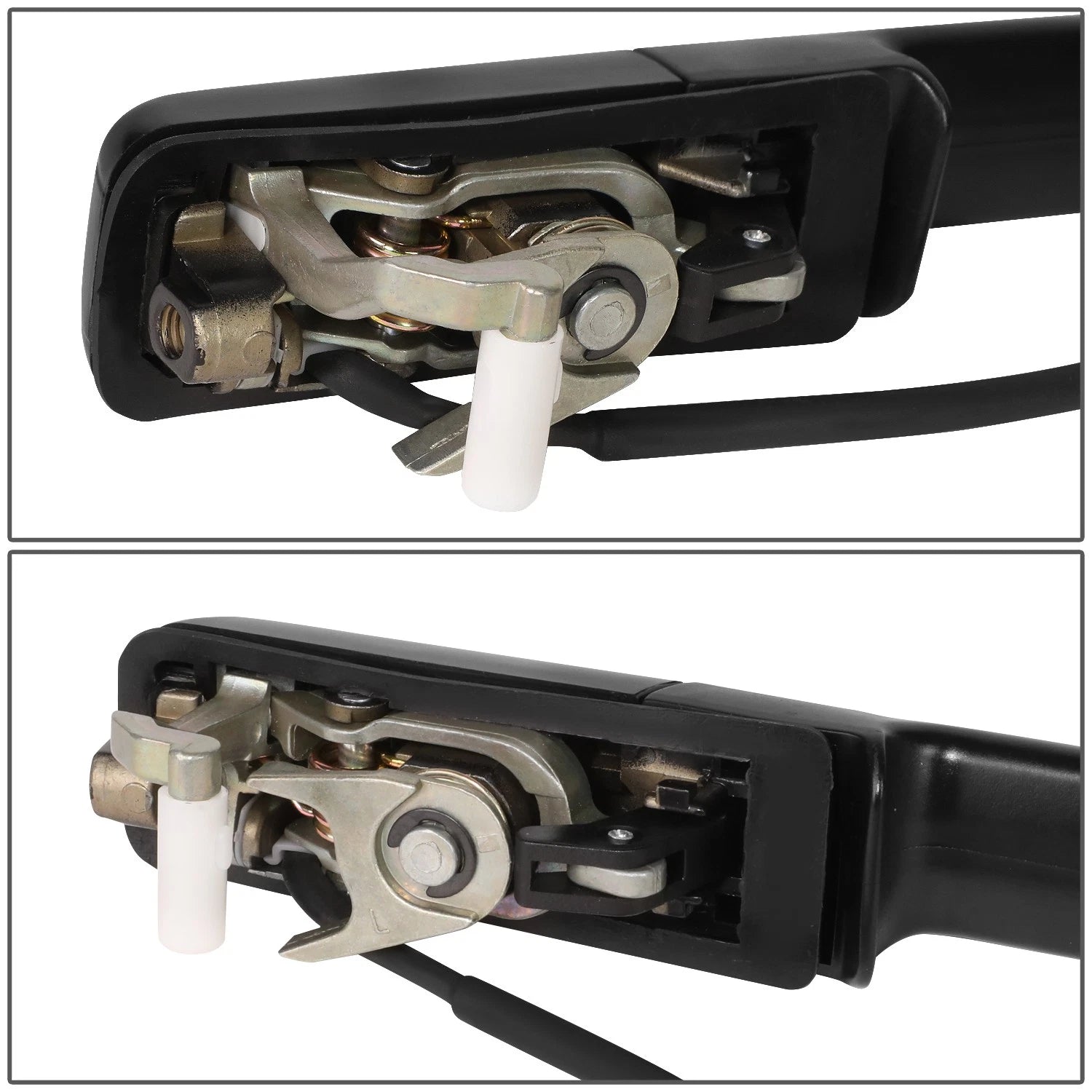 Front Driver Left Door Pull Handle w/ Lock Cylinder+Key for VW Passat (1990–1992)