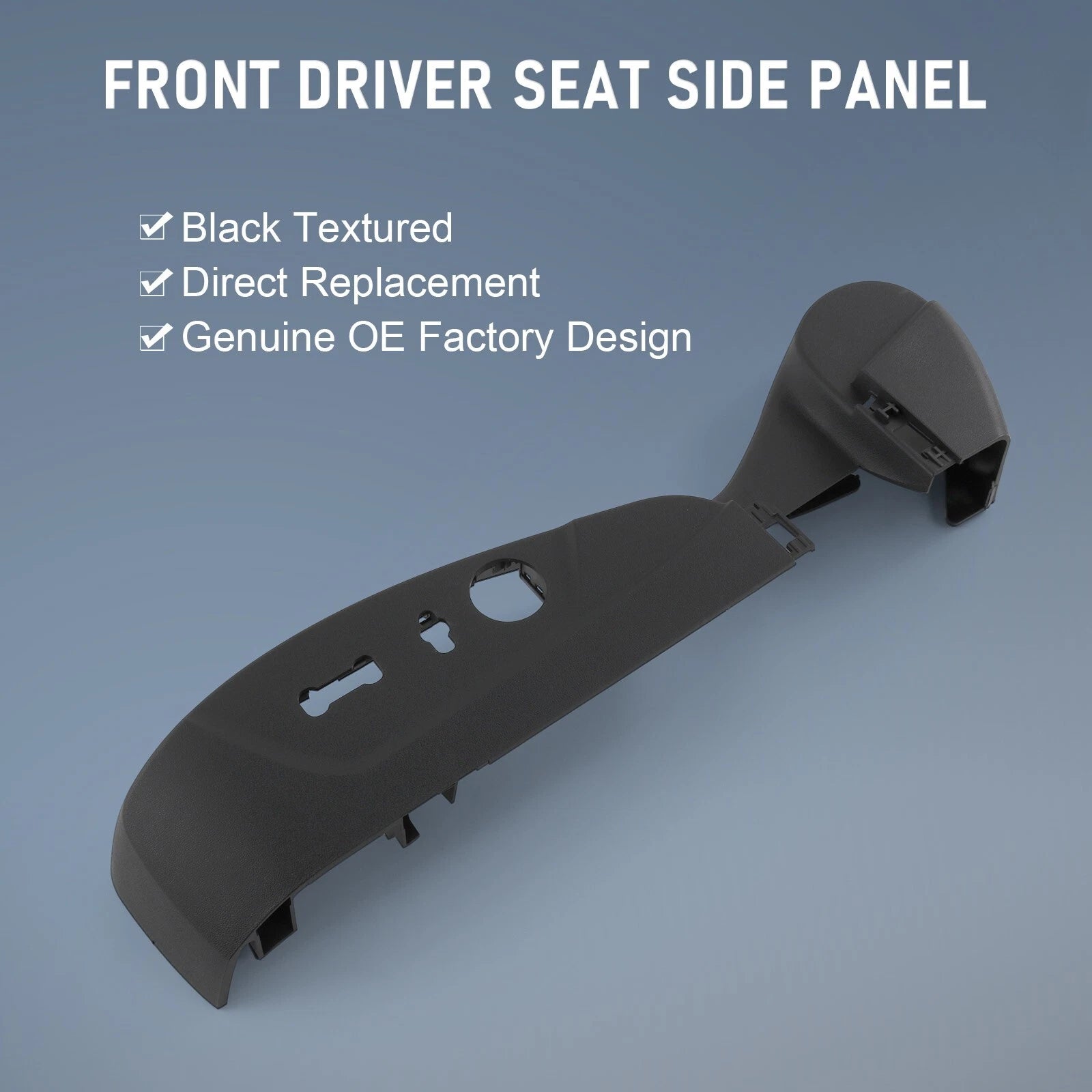 Power Seat Switch Panel Bezel Trim for Malibu (2013-2016) - Black
