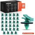 30x Nylon Rocker Panel Moulding Retainer Clip for Nissan