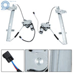 2X Rear Power Window Regulator with Motor for Isuzu Rodeo (1998–2004)