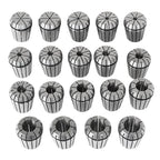 19-Piece ER32 Metric Precision Spring Collet Set 2-20mm for CNC Engraving