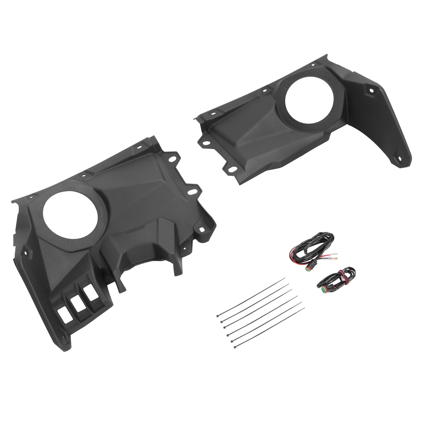 Dash Speaker Stereo Panel Mount Pods Audio Kit for Can-Am Maverick X3 (2017–2024)