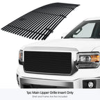 Stainless Black Billet Grille Insert for GMC Sierra 1500 (2014-2015)