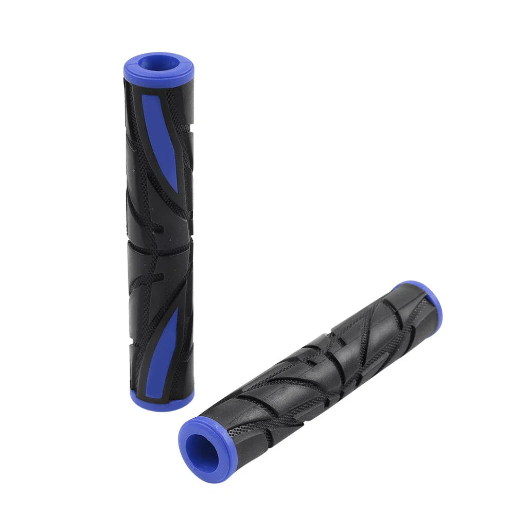 Blue Motorbike Brake Clutch Lever Grips Rubber Sleeve Cover for GZ