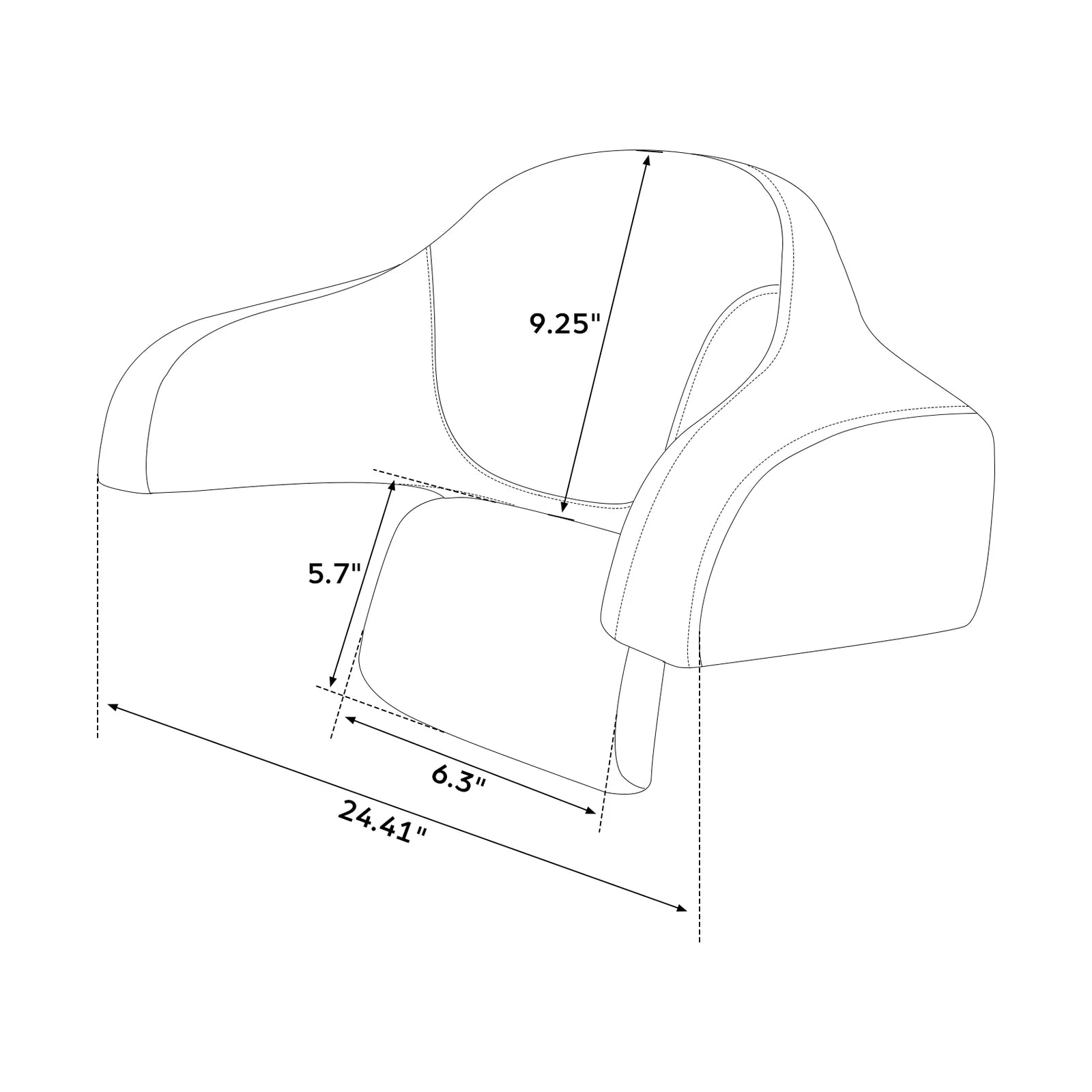 Trunk Backrest Pad for Indian Chieftain Limited (2017–2025)