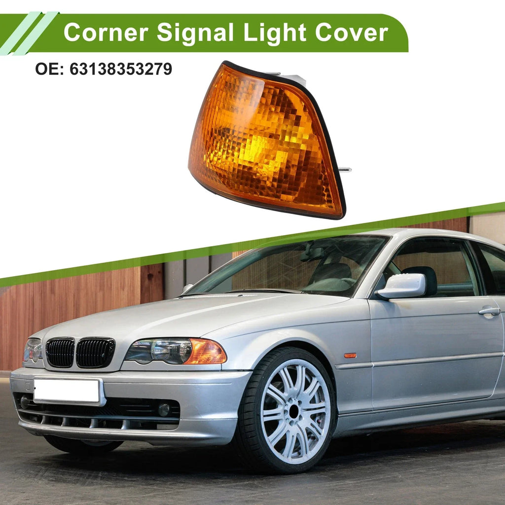 Left Corner Signal Light Cover 1Pc for BMW 3 Series (1992-1998)