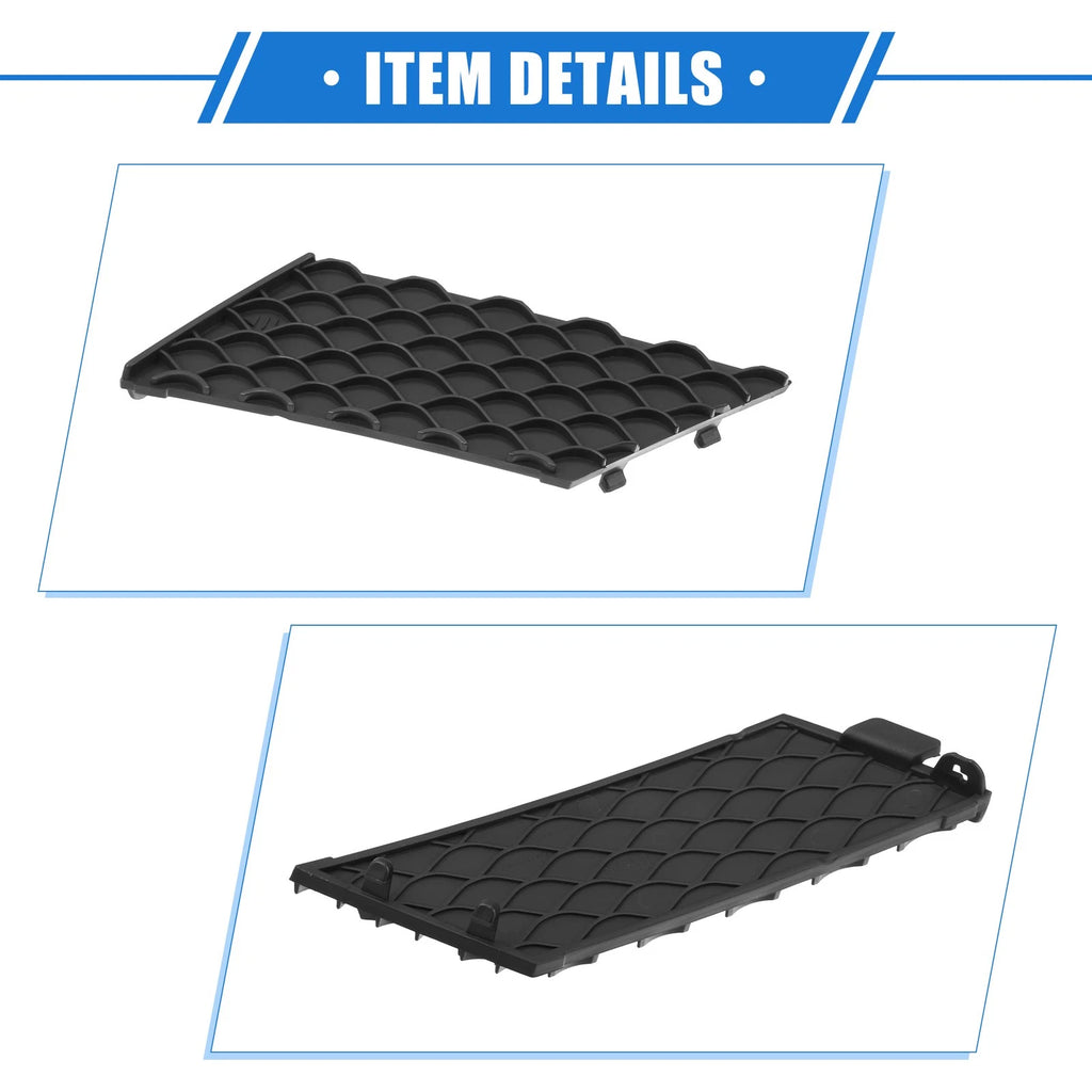 Tow Hook Eye Hole Cover Cap for Mercedes-Benz GL 350 (2010–2016) Black