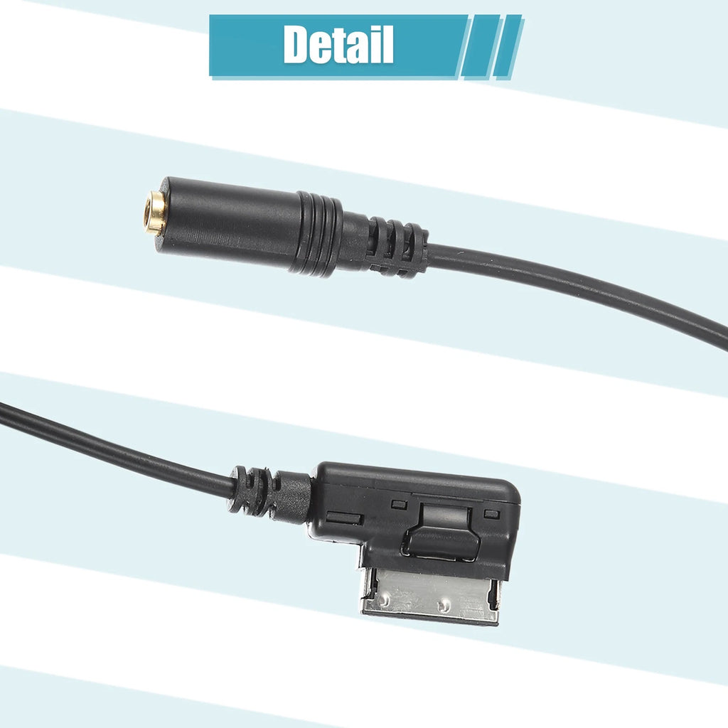 AMI MDI to AUX 3.5mm Female Jack Adapter for Audi 