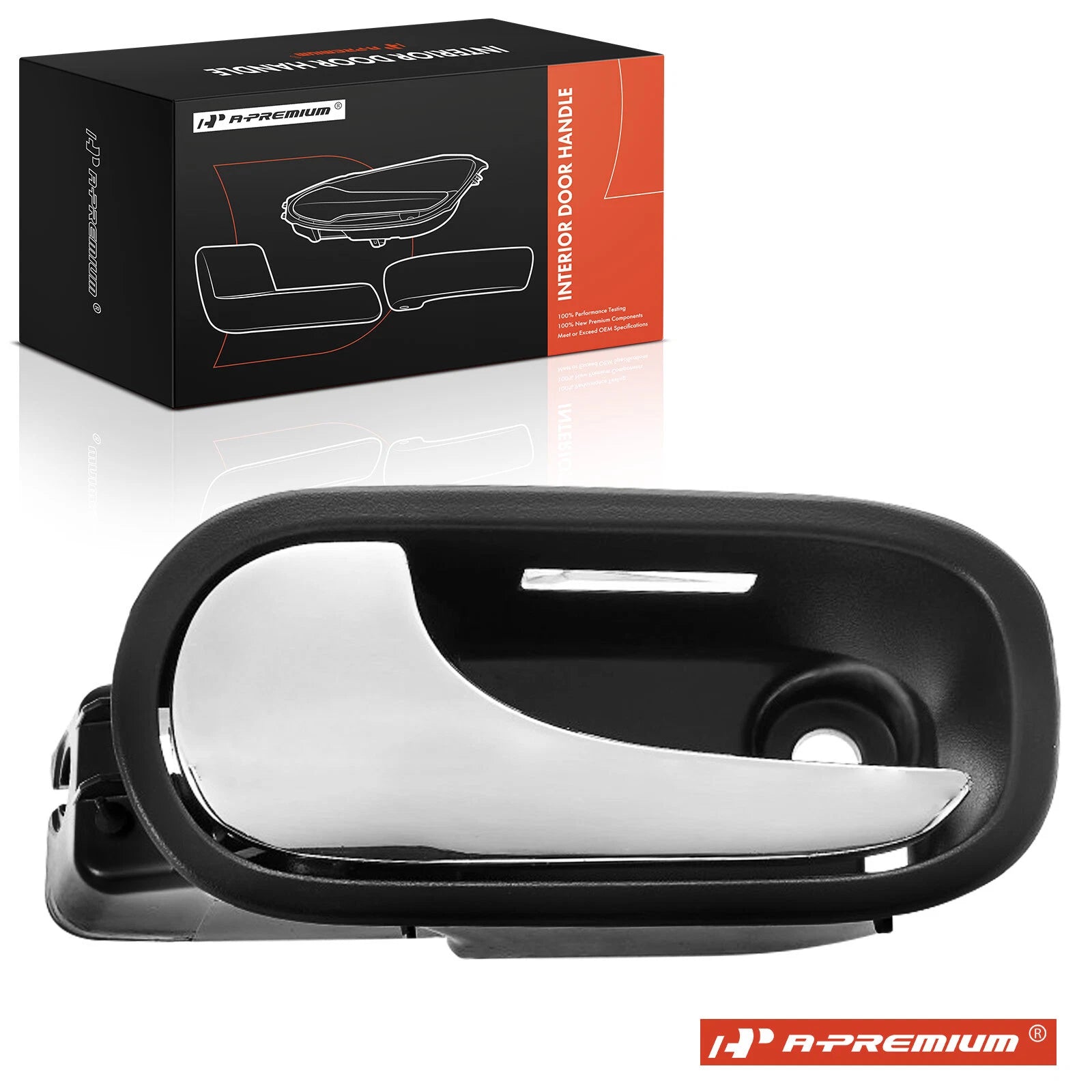 Chrome Front Left Interior Door Handle for Chevy Malibu (2006–2008)