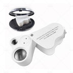 30X 60X LED Jewelry Loupe Magnifier
