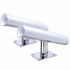 2Pcs Stainless Steel Wall Mounted Fishing Rod Holder for Boat
