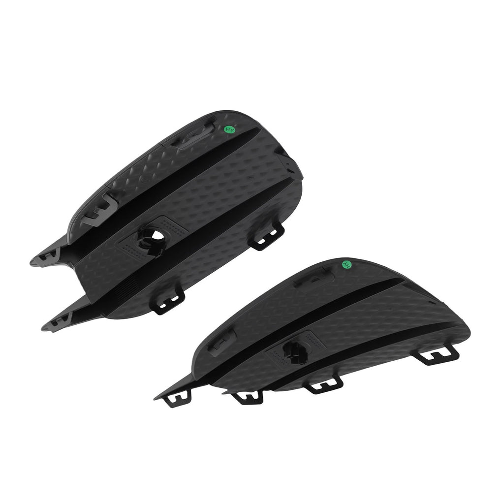 Pair Front Bumper Fog Light Covers for Mercedes-Benz W213 E400 E450 E53 (2016–2019)