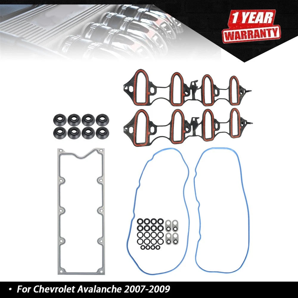 Intake Manifold Gasket Set for Chevy GMC Silverado 1500 2500 3500 Suburban
