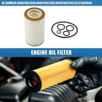 Set of 1 Engine Oil Filter No.A0001802609/A0001802309 for Mercedes 