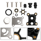 Water Pump Impeller Kit for Johnson Evinrude 8-15HP Outboard (18-3327)