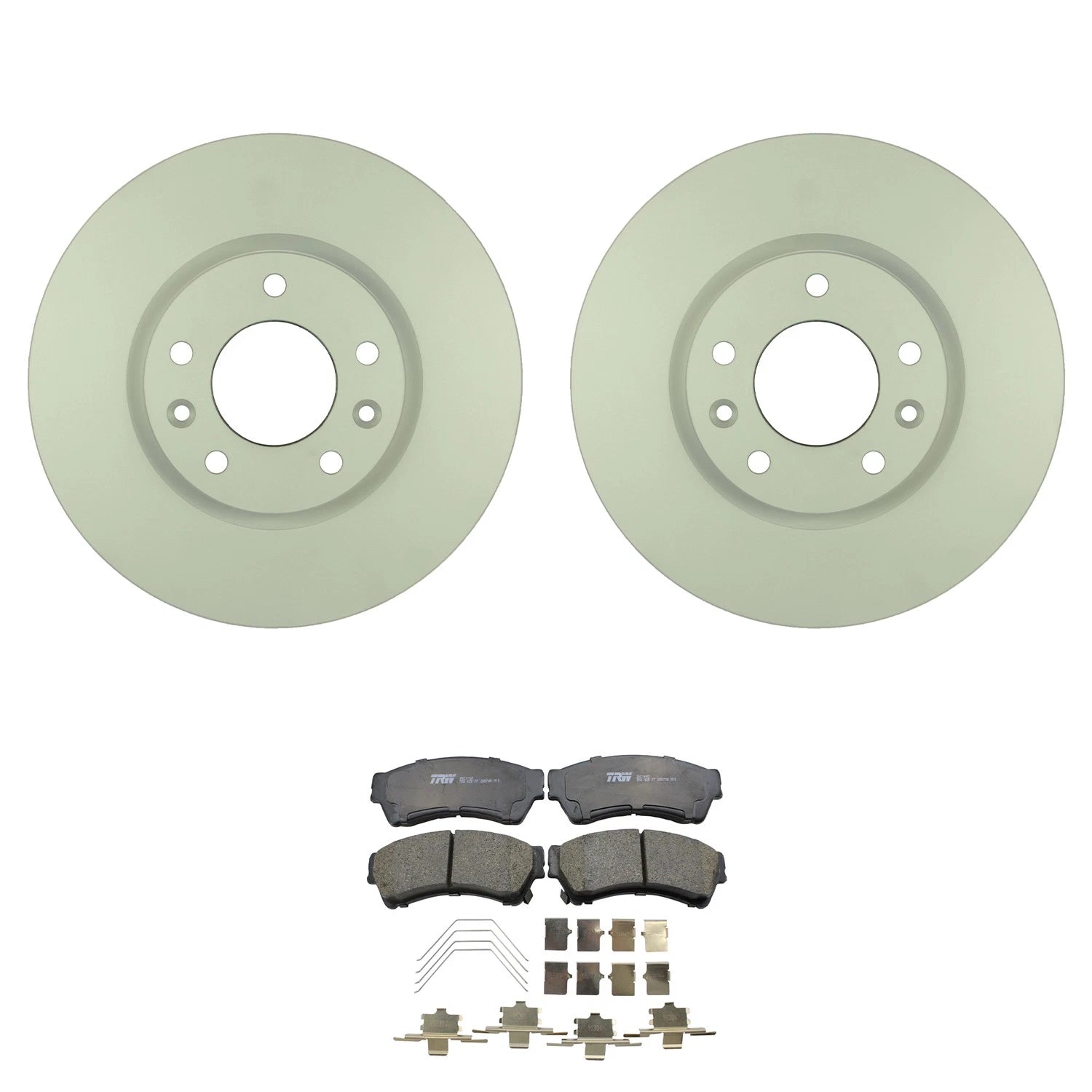Set of 4 Bosch QuietCast Rotors & TRW Pro Ceramic Pads for Mazda 6 (2003–2021)
