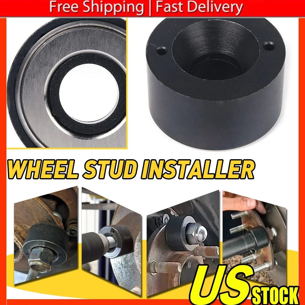 Wheel Stud Installer Tool for Tire Bolts (Fits Various Models)