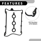 Valve Cover Gasket No. 078198025 for Audi A4 (1996–2005) with Spark Plug Seals
