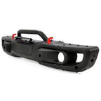 Front Black Bumper for Jeep JK Wrangler Rubicon (2007–2018)