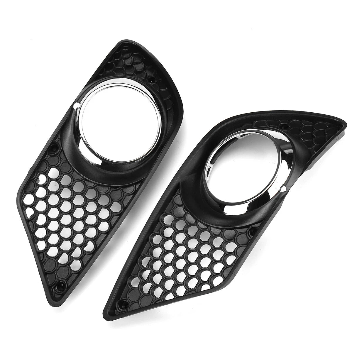 Front Fog Lamp Bezel Grille Cover for Benz C-Class W204 C300 C350 (2007–2010)