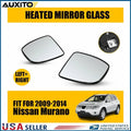 Set of 2 Heated Mirror Glass for Nissan Murano (2009–2014) 963661AH0A 963651AH0A