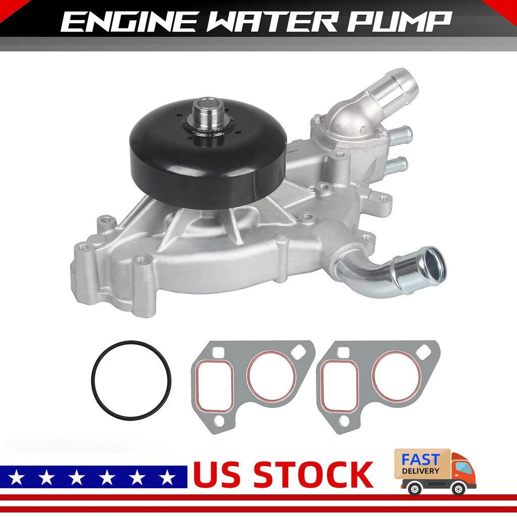 Engine Water Pump with Thermostat for Chevy GMC Silverado Sierra (2007–2014)
