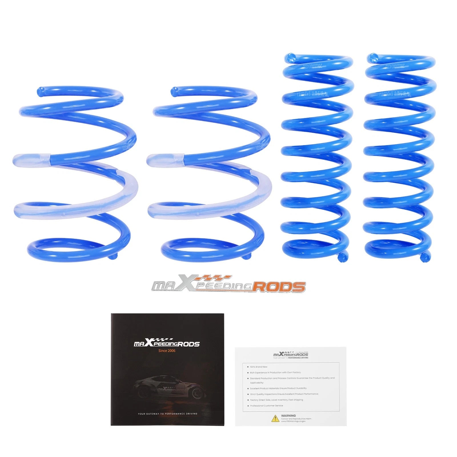 Sport Lowering Springs 1.7"F/2.0"R for BMW M235i/M240i (2014–2020)