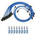 NGK Wire Set & 8 Iridium IX Spark Plugs for BelAir Biscayne Caprice Impala (1958–1976)