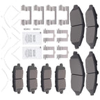 Ceramic Brake Pads Kit for Acura MDX (2014–2016) Honda Pilot (2016–2022)