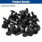 15pcs Bumper Cover Push Type Retainer Clips for Chrysler 200 (2011–2014) No. 6504521