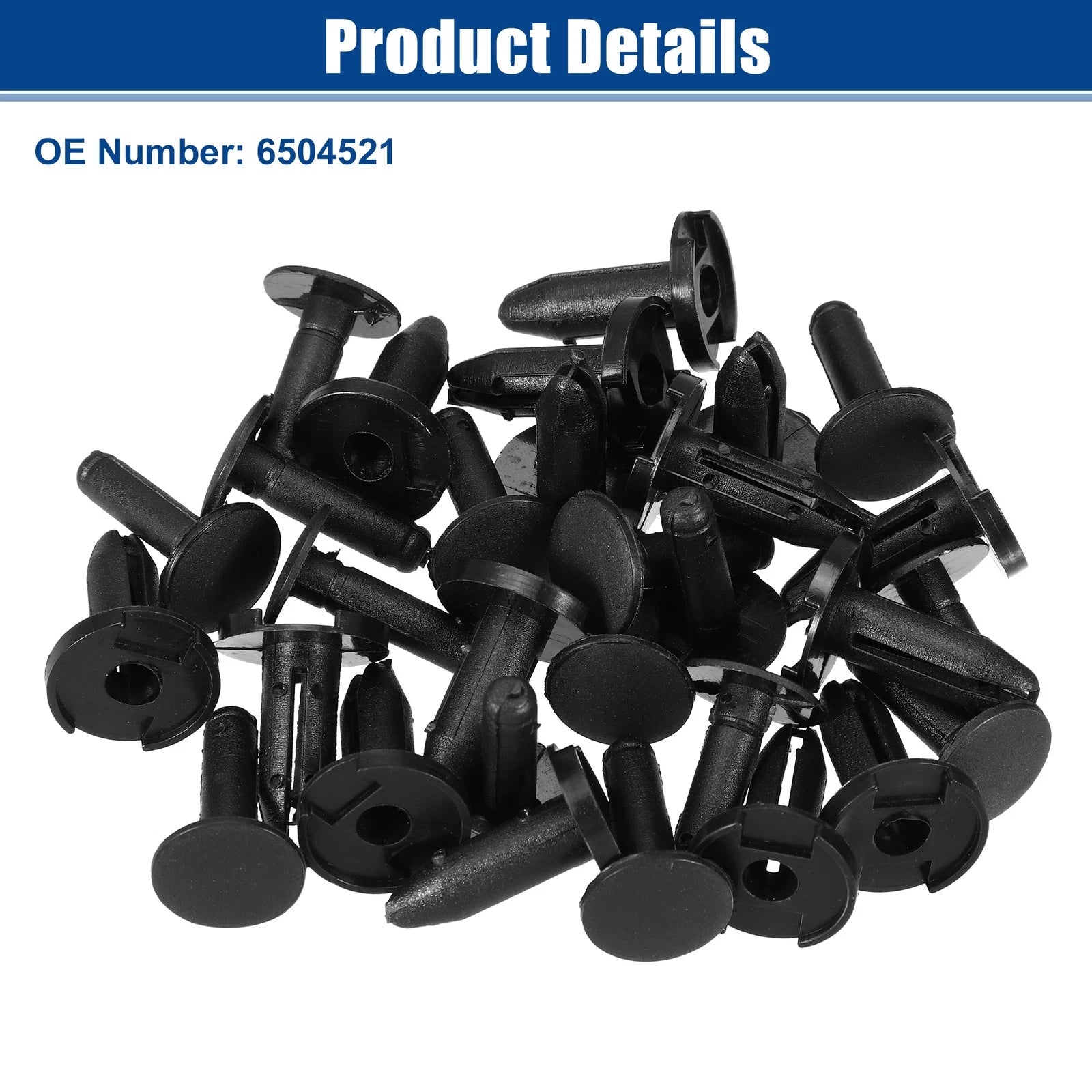 15pcs Bumper Cover Push Type Retainer Clips for Chrysler 200 (2011–2014) No. 6504521