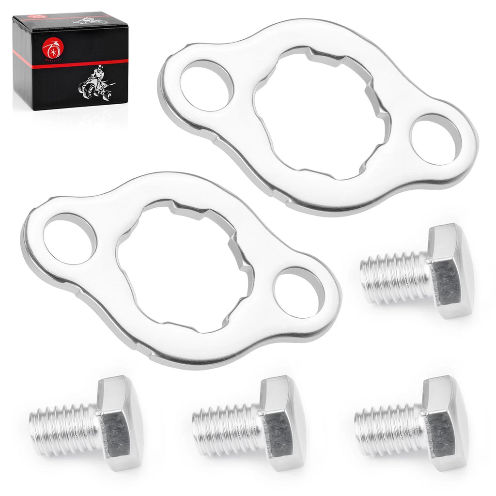 2X Engine Front Sprocket Retainer Plate with Hex Bolt for Honda XL75 (1977–1979)