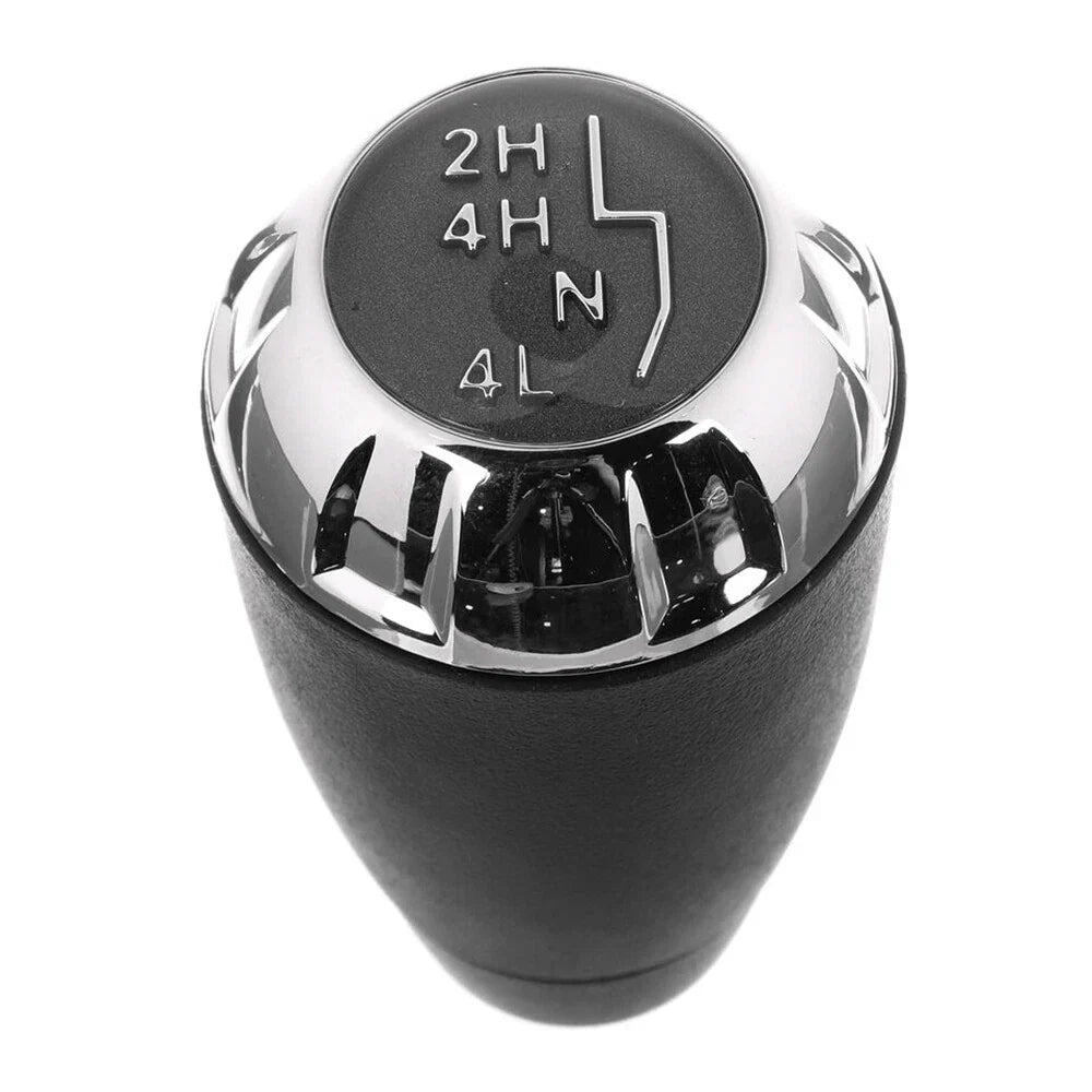 Chrome Trim Transfer Case Shifter Knob for 2011-2018 Jeep Wrangler JK