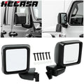 Manual Exterior Mirrors for Jeep Wrangler JL Gladiator (2018–2023)