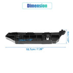 Right Side Front Bumper Bracket NO.71193-TS6-H01 for Honda Civic (2012–2015)