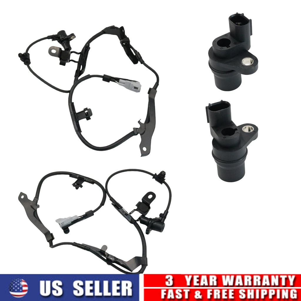 Set of 4 ABS Wheel Speed Sensors for Toyota Tacoma (1998–2004)