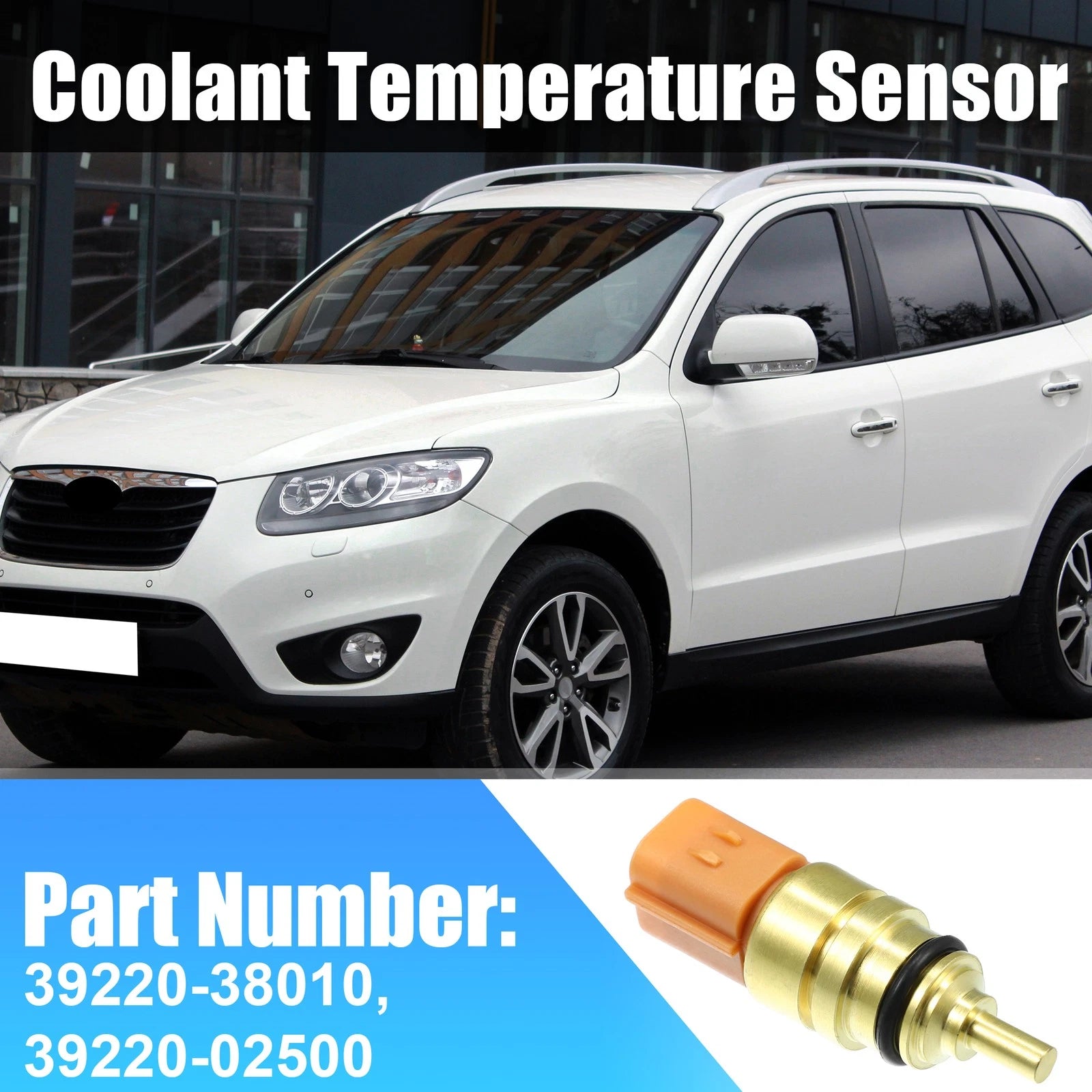Coolant Temperature Sensor for Hyundai Palisade (2020–2023) 39220-38010 39220-02500