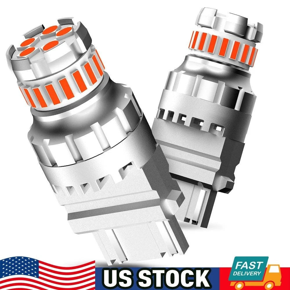 2X LED Rear Turn Signal Brake Tail Light Bulb for Ram Ford (YYYY–YYYY)