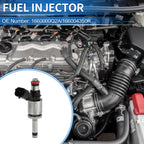 Fuel Injector No. 1660000Q2A for Nissan Qashqai 1.2 DIG-T (2013) 1 Pc Black
