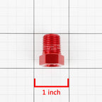 1/4" Male to 1/8" Female NPT Pipe Bushing Reducer Fitting for Automotive (N/A)