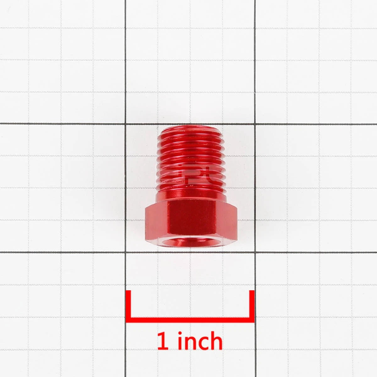 1/4" Male to 1/8" Female NPT Pipe Bushing Reducer Fitting for Automotive (N/A)