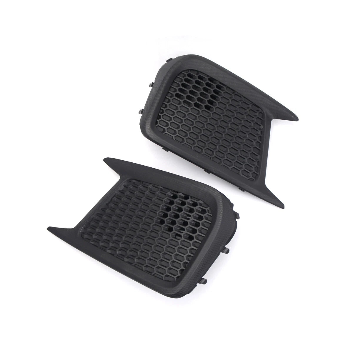 Pair Front Fog Light Grille Cover Trim Bezels for Subaru WRX STI (2018–2021)
