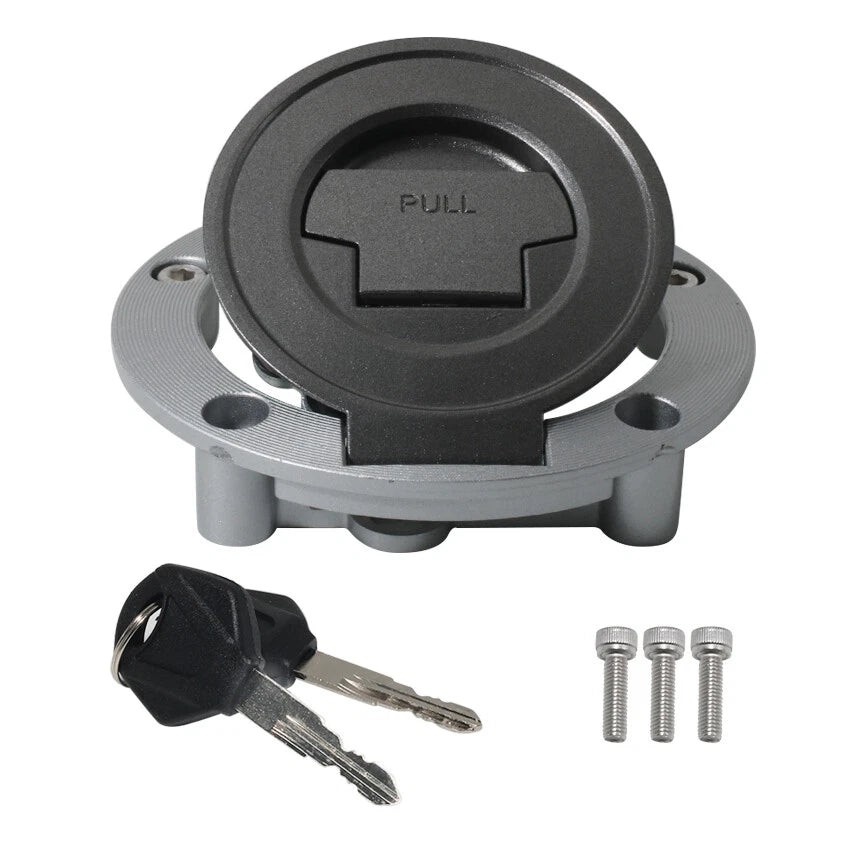 Fuel Gas Tank Cap Cover Keys for Yamaha FZ-10, XTZ1200, XJR1300, XVS1300A (2016–2023)