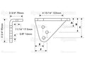 Stabiliser Bracket for Ford 2000 3000 4000 Tractors (R/H)