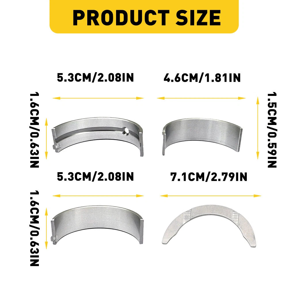 Set of Connecting Rod & Main Bearings for Hyundai Kia 1.6L Turbo (2013–2020)