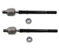 Set of 2 Inner Steering Tie Rod Ends for Hyundai Tucson, Kia Sportage