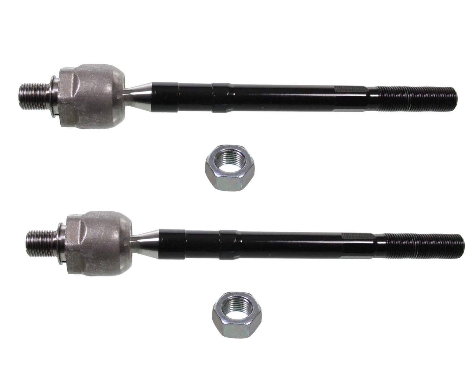 Set of 2 Inner Steering Tie Rod Ends for Hyundai Tucson, Kia Sportage