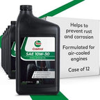 Case of 12 Castrol 215308 SAE 10W-30 Small Engine Oil for 4-Cycle Engines
