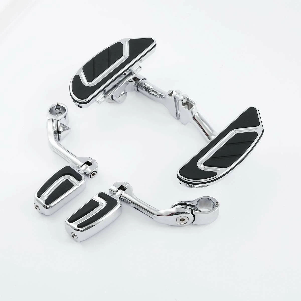 Floorboard Footrest for Harley Touring Road King (1993–2023) 1.25" Long Mount